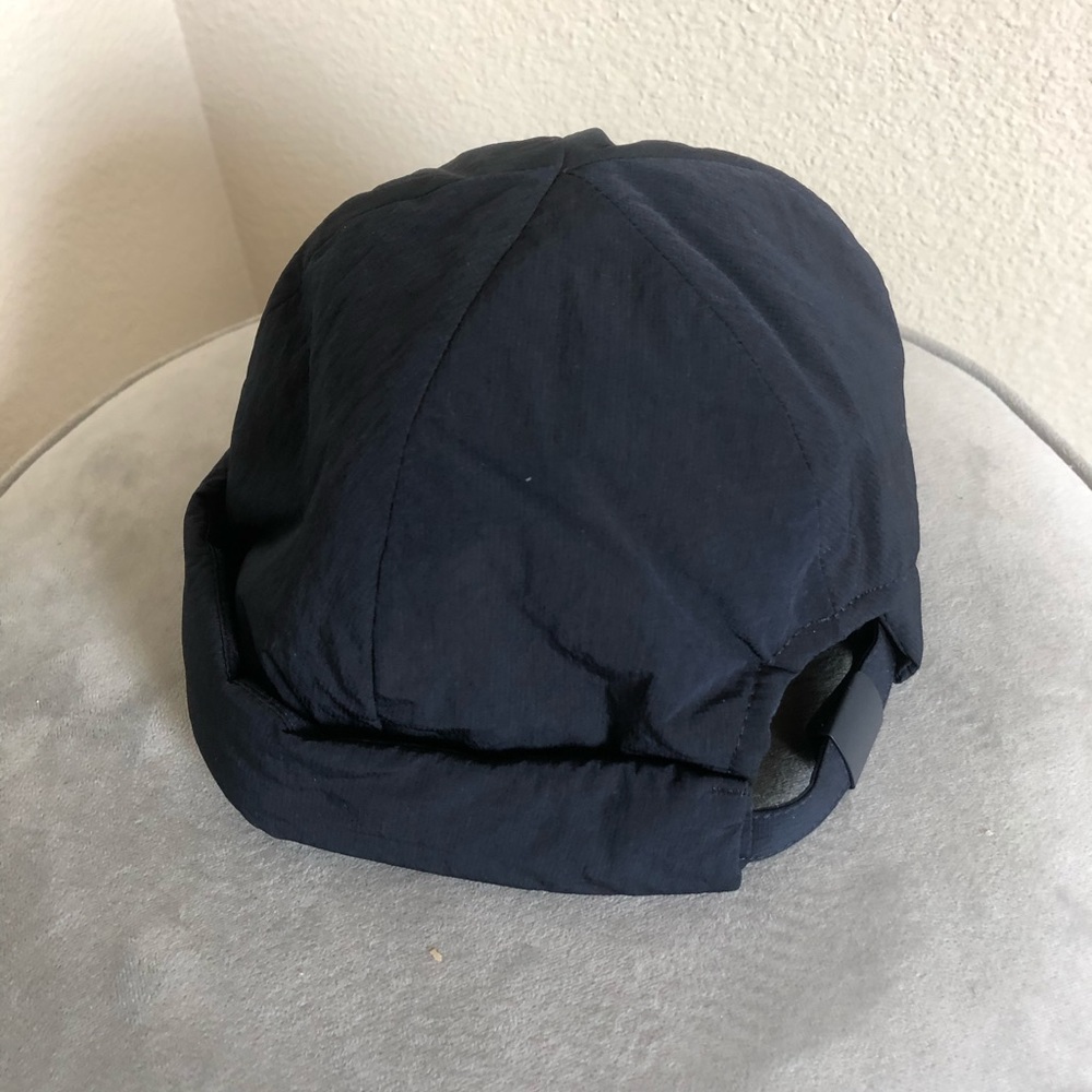 COS Padded Beanie Navy